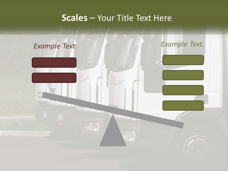 Convoy Large Traffic PowerPoint Template
