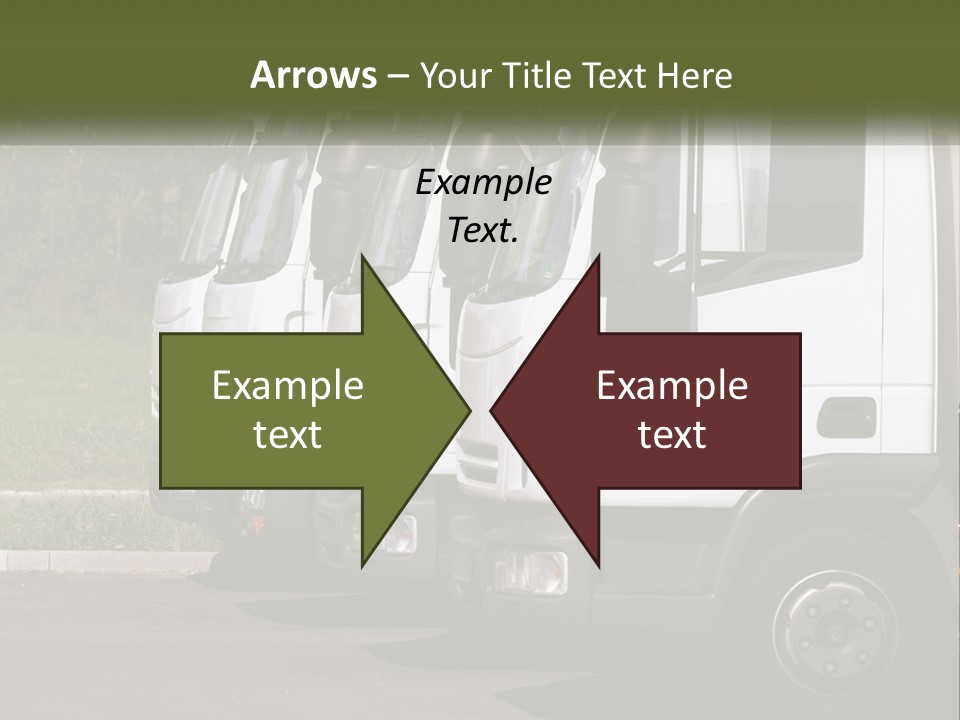 Convoy Large Traffic PowerPoint Template