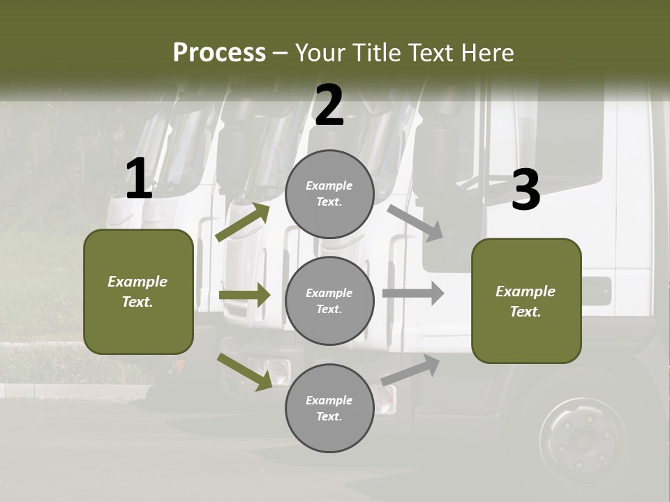 Convoy Large Traffic PowerPoint Template