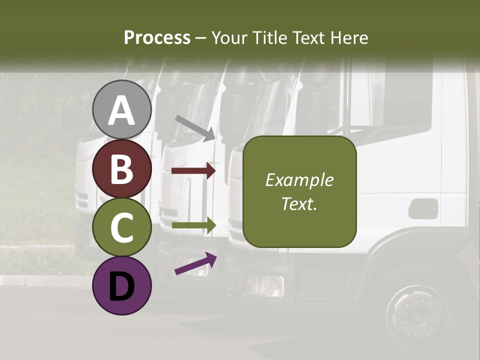 Convoy Large Traffic PowerPoint Template