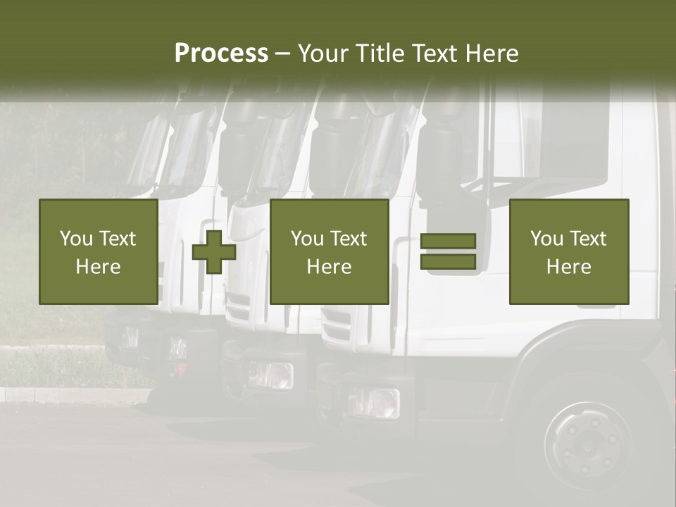 Convoy Large Traffic PowerPoint Template