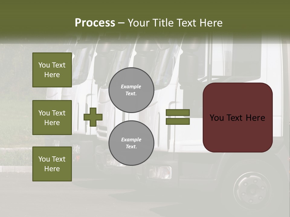 Convoy Large Traffic PowerPoint Template