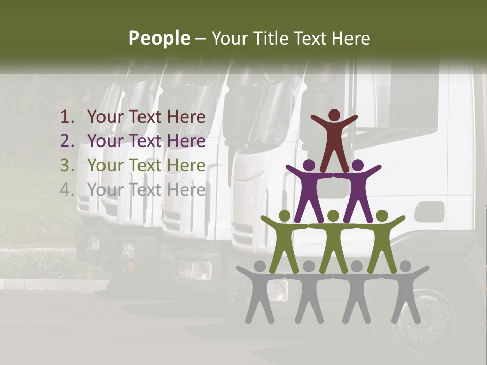 Convoy Large Traffic PowerPoint Template