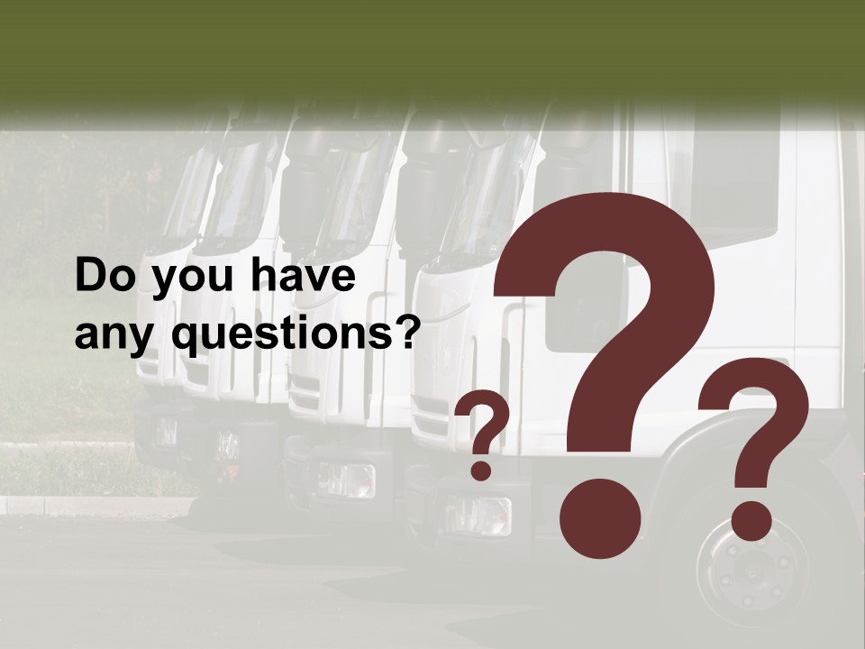 Convoy Large Traffic PowerPoint Template