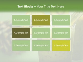 Mixed Kiwi Refreshment PowerPoint Template