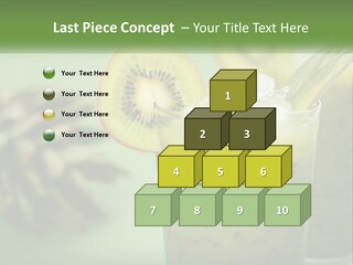 Mixed Kiwi Refreshment PowerPoint Template