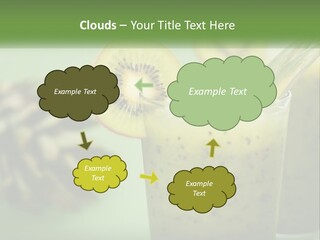 Mixed Kiwi Refreshment PowerPoint Template