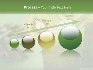 Mixed Kiwi Refreshment PowerPoint Template