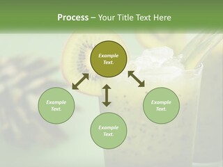 Mixed Kiwi Refreshment PowerPoint Template