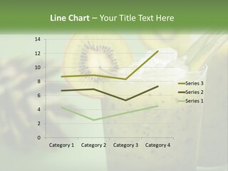 Mixed Kiwi Refreshment PowerPoint Template