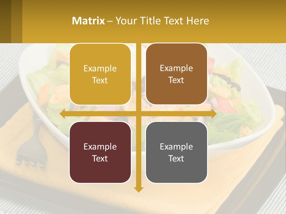 Fork Black Mexican PowerPoint Template