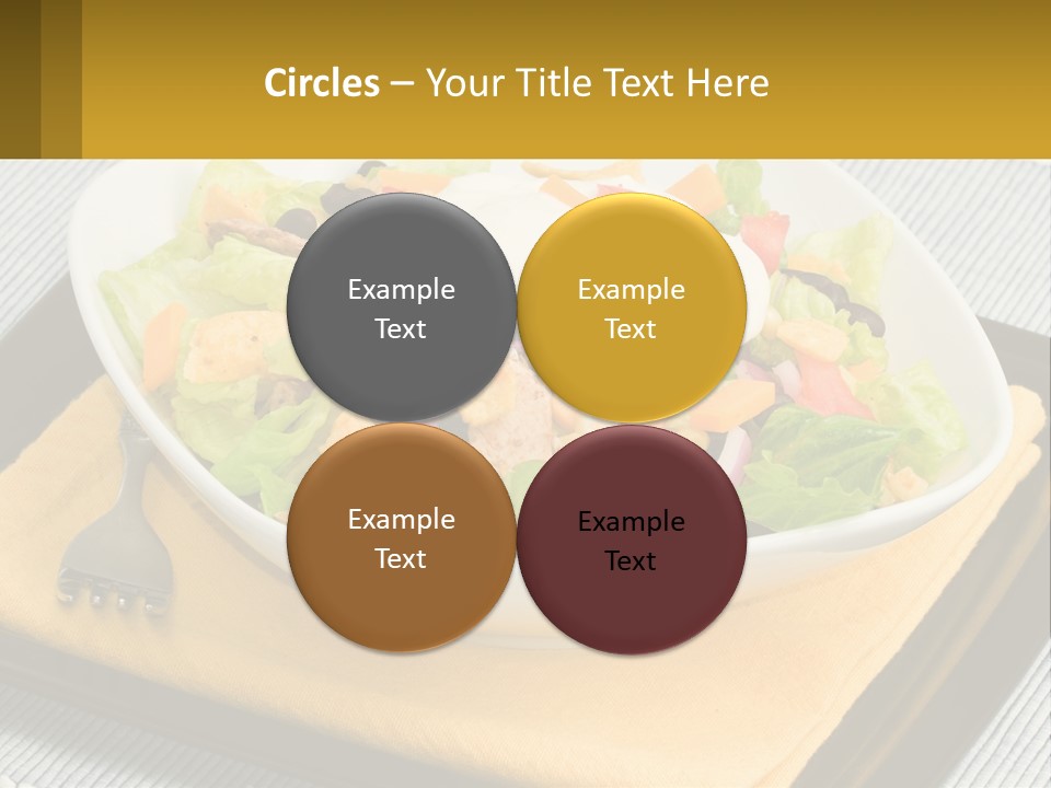 Fork Black Mexican PowerPoint Template