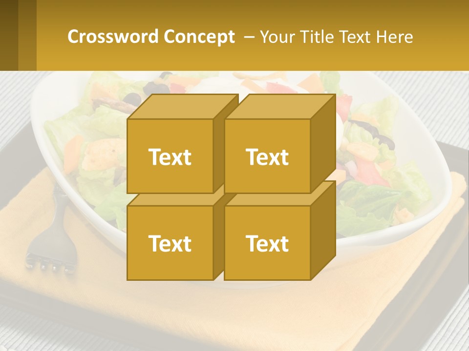 Fork Black Mexican PowerPoint Template