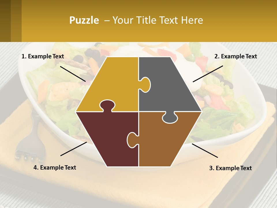 Fork Black Mexican PowerPoint Template