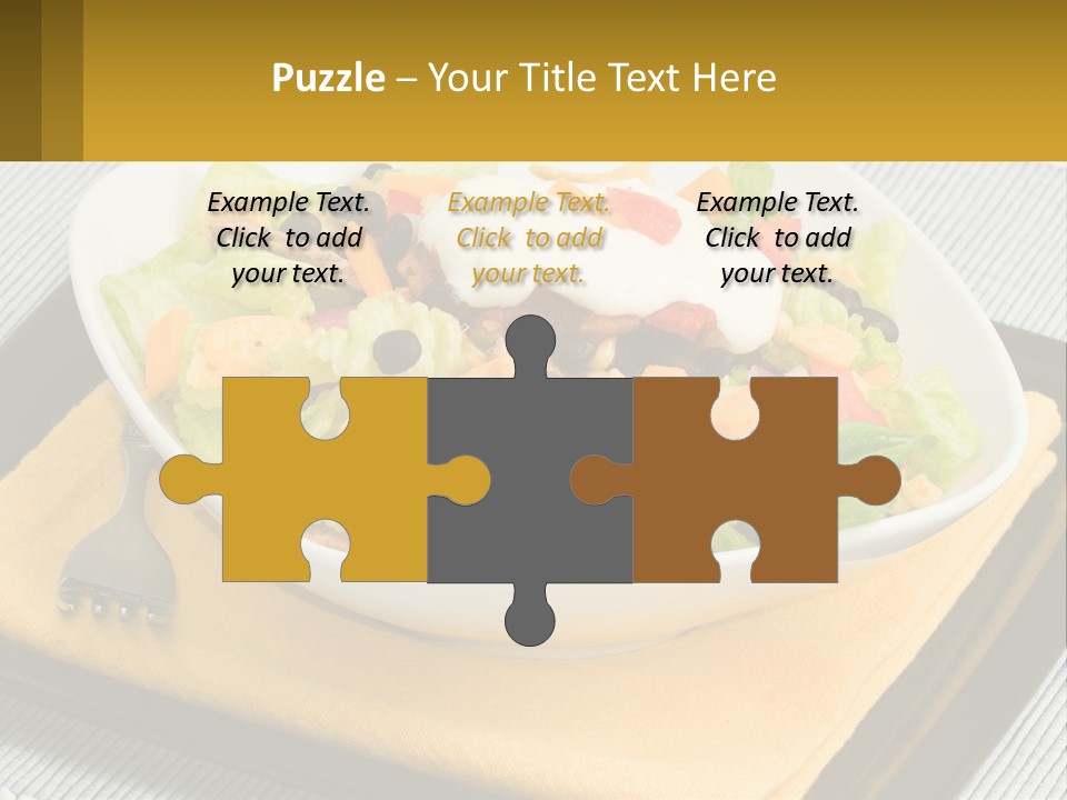 Fork Black Mexican PowerPoint Template