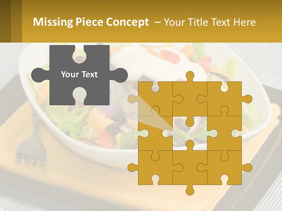 Fork Black Mexican PowerPoint Template