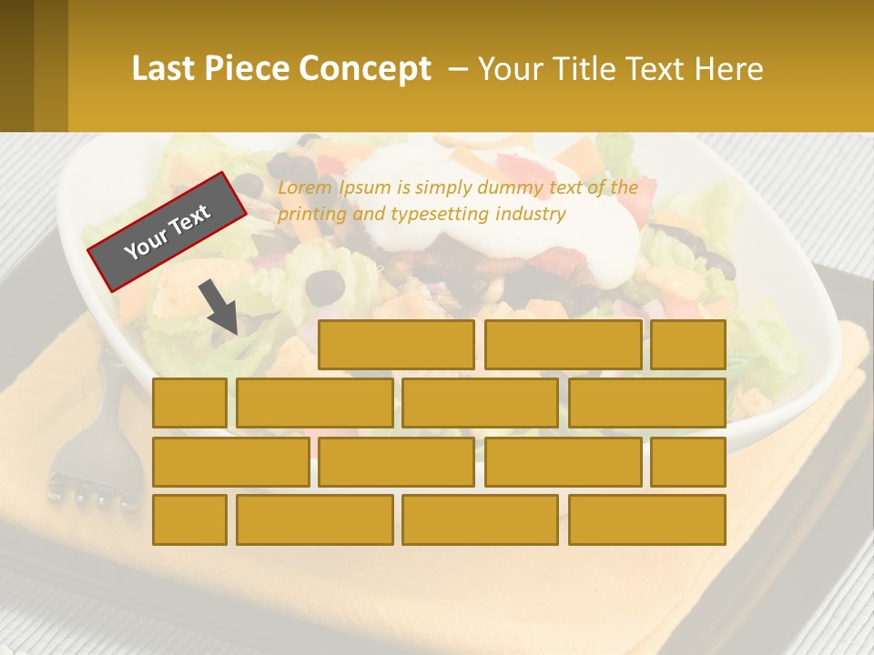 Fork Black Mexican PowerPoint Template