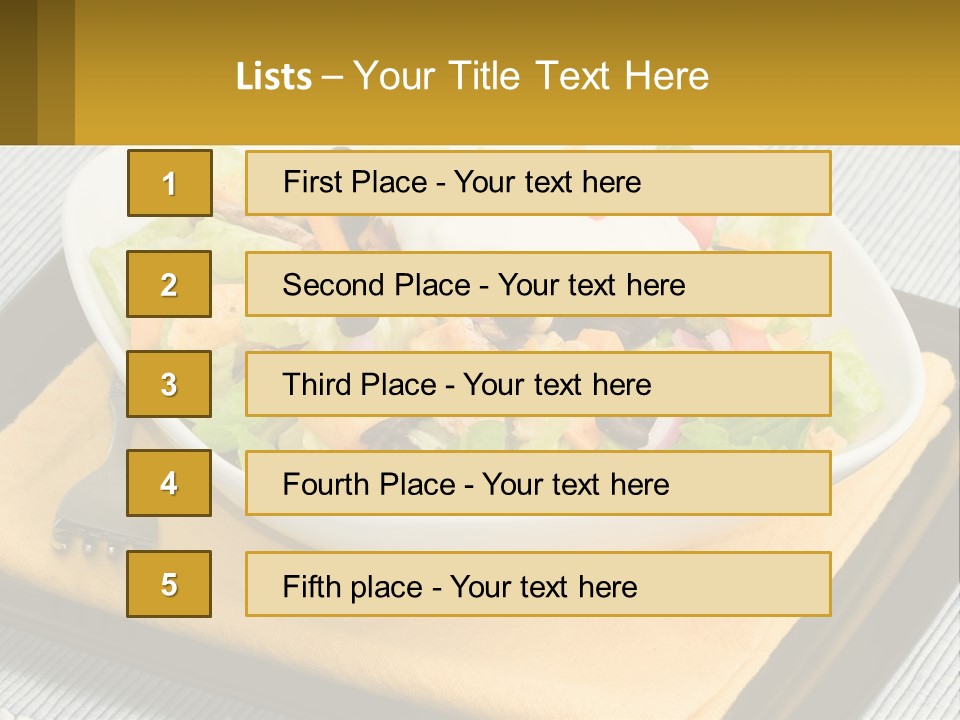Fork Black Mexican PowerPoint Template