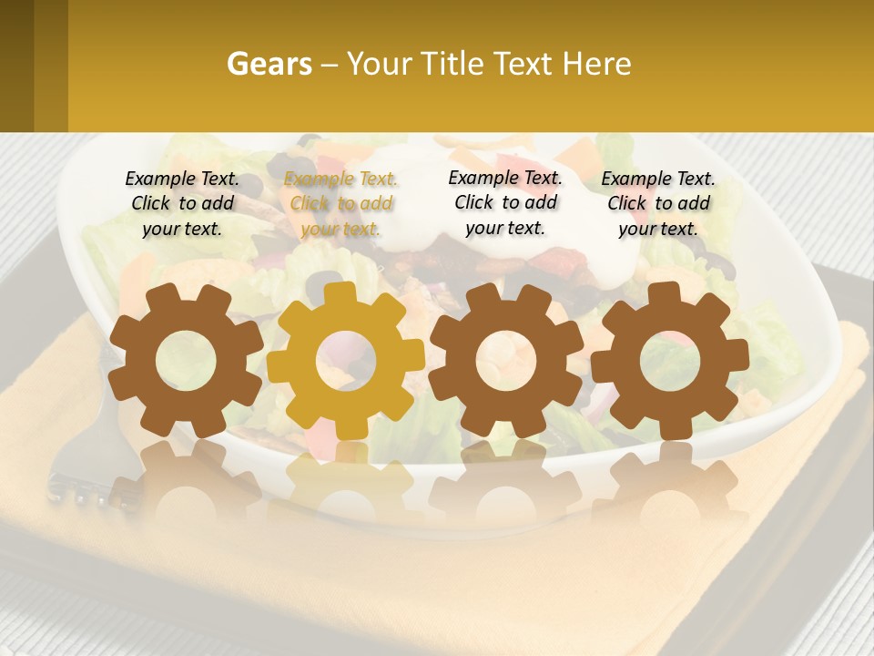 Fork Black Mexican PowerPoint Template