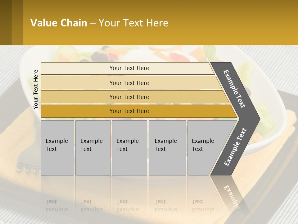 Fork Black Mexican PowerPoint Template