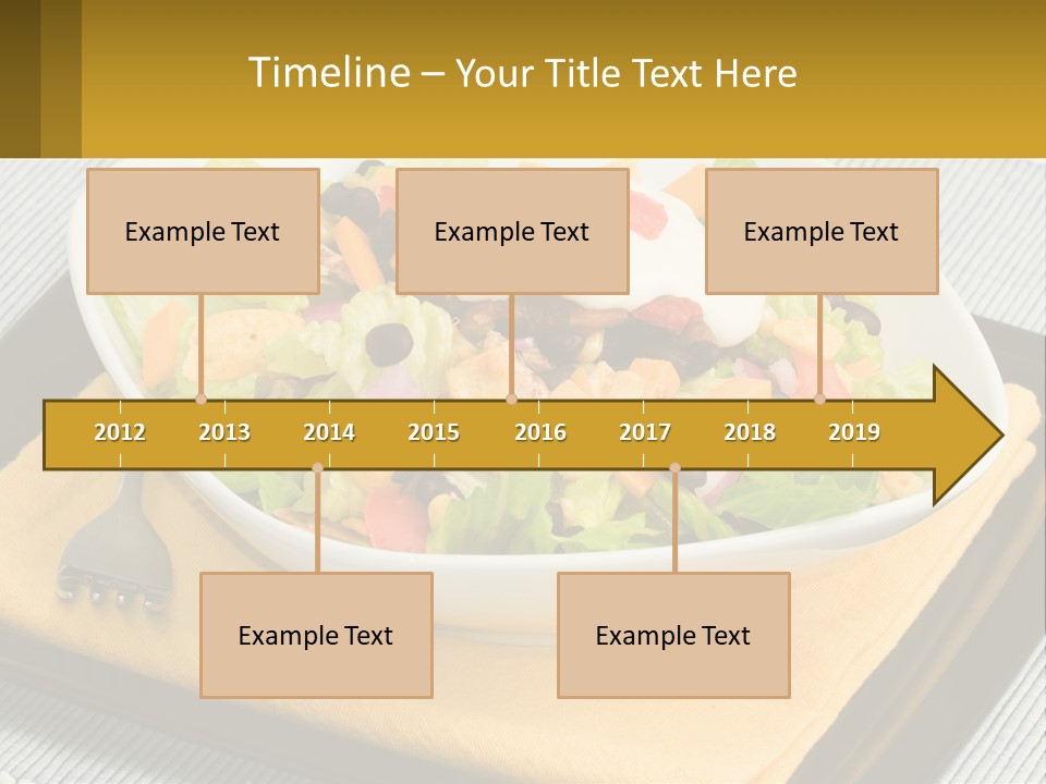Fork Black Mexican PowerPoint Template