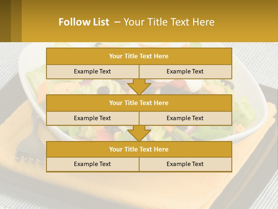 Fork Black Mexican PowerPoint Template