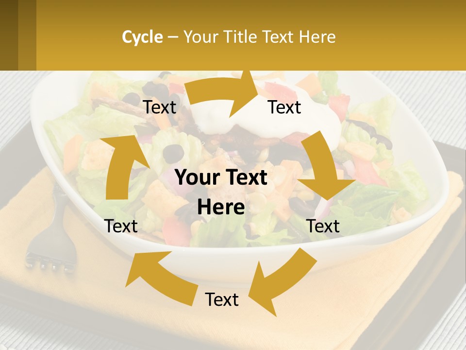 Fork Black Mexican PowerPoint Template