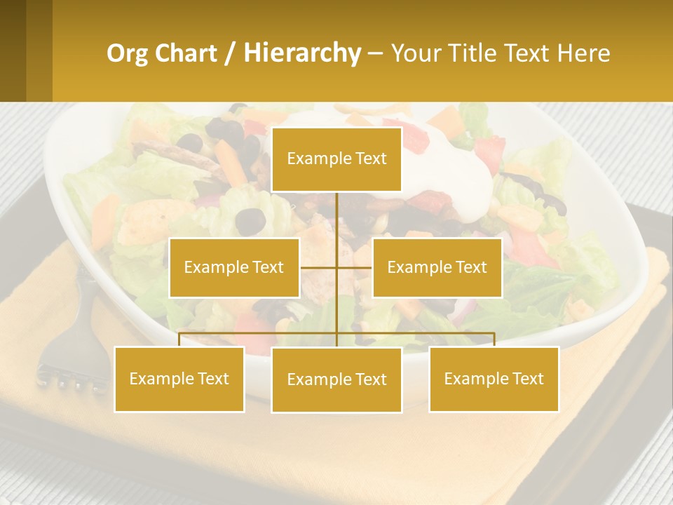 Fork Black Mexican PowerPoint Template