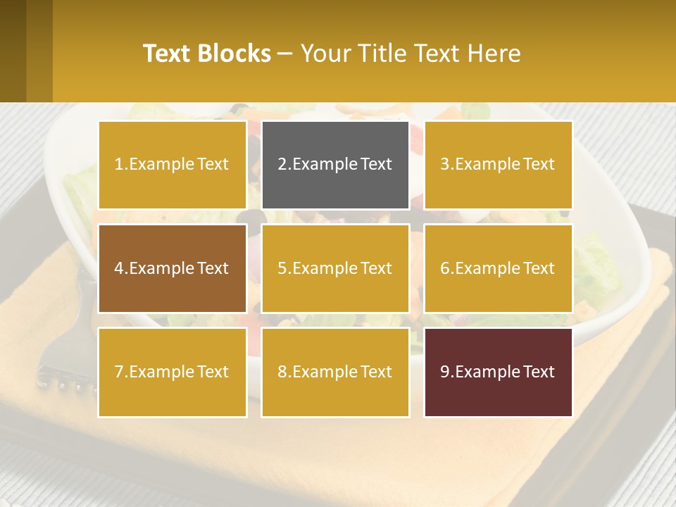 Fork Black Mexican PowerPoint Template