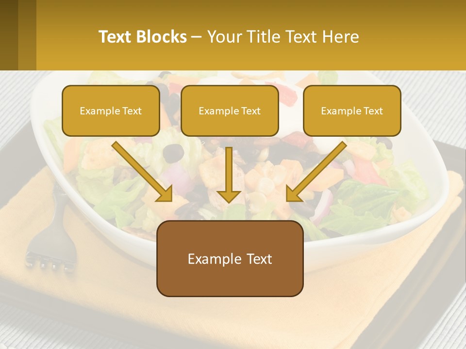 Fork Black Mexican PowerPoint Template
