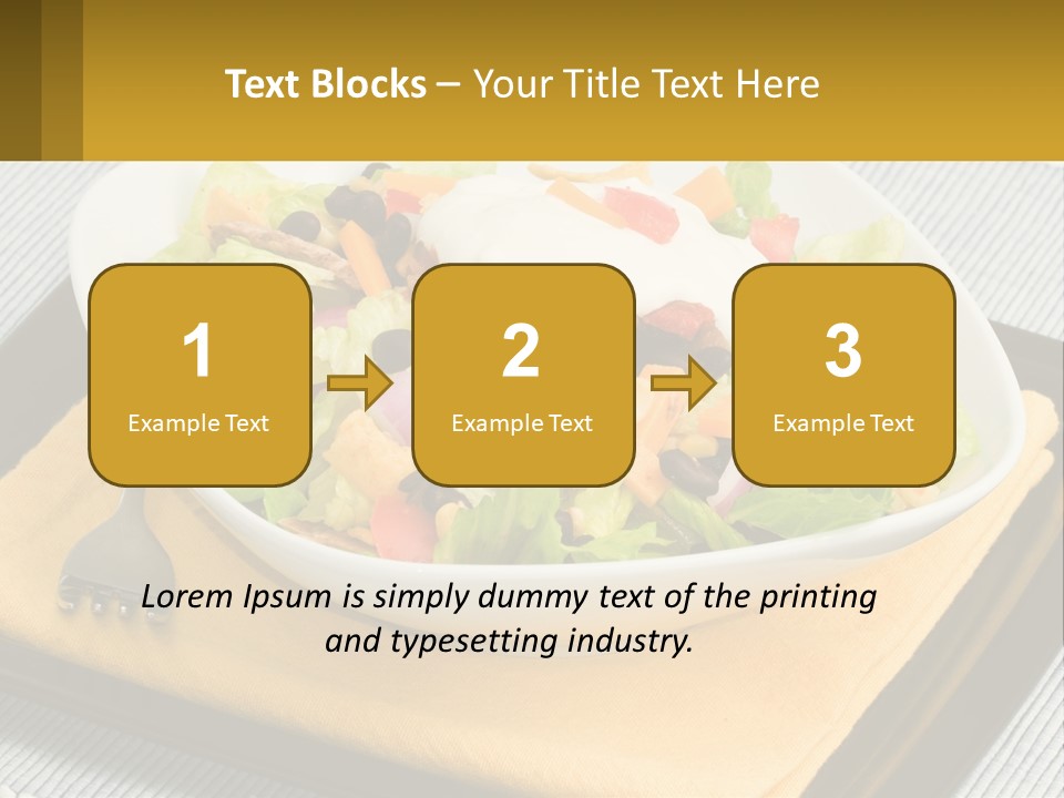 Fork Black Mexican PowerPoint Template