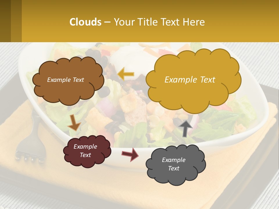 Fork Black Mexican PowerPoint Template