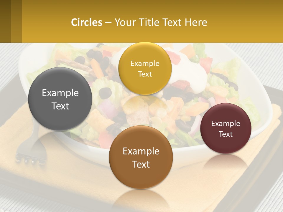 Fork Black Mexican PowerPoint Template