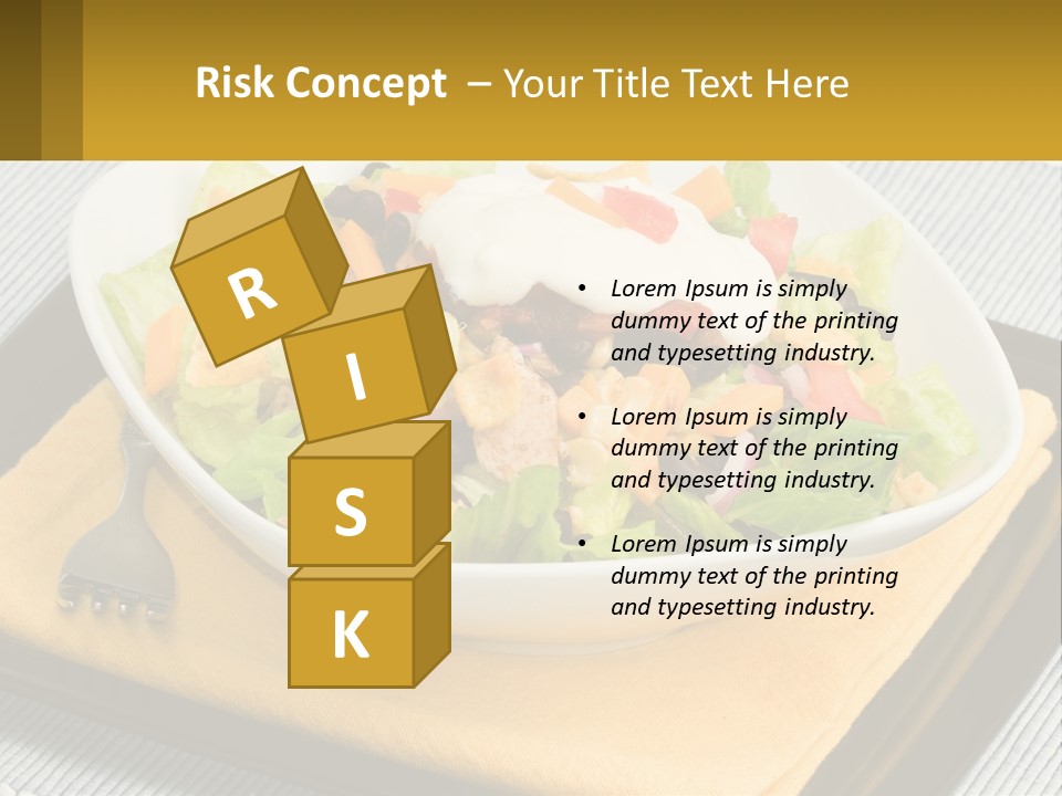 Fork Black Mexican PowerPoint Template