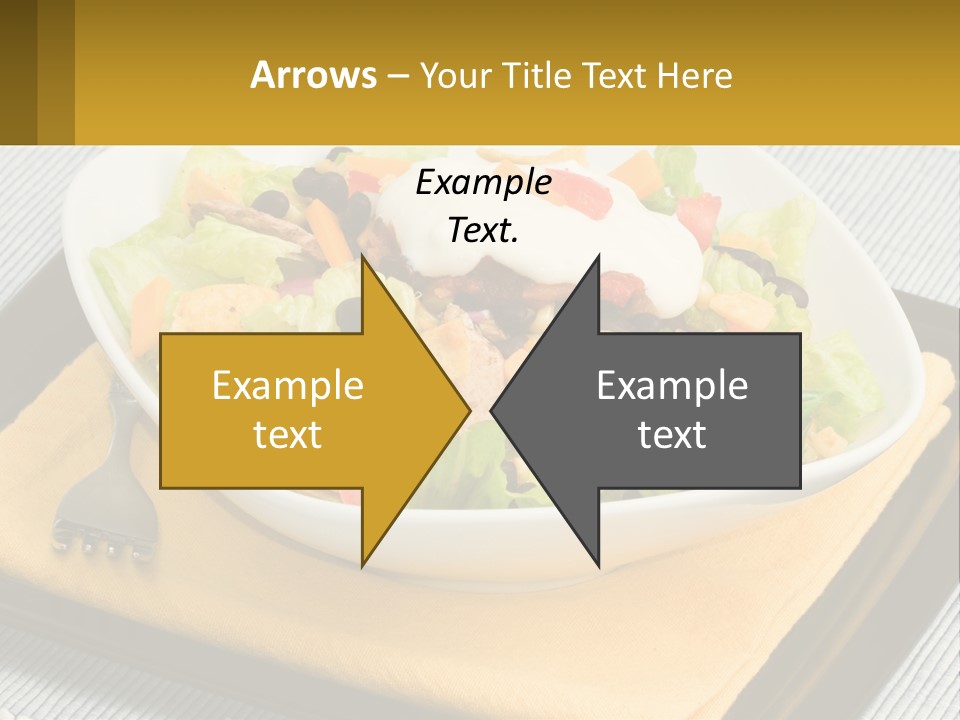Fork Black Mexican PowerPoint Template