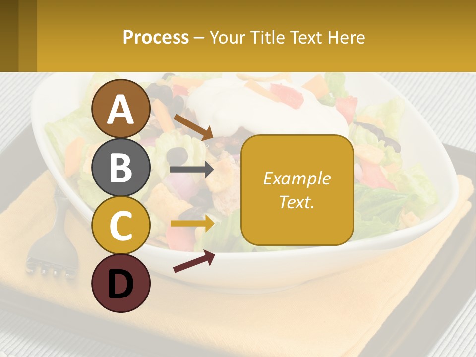 Fork Black Mexican PowerPoint Template