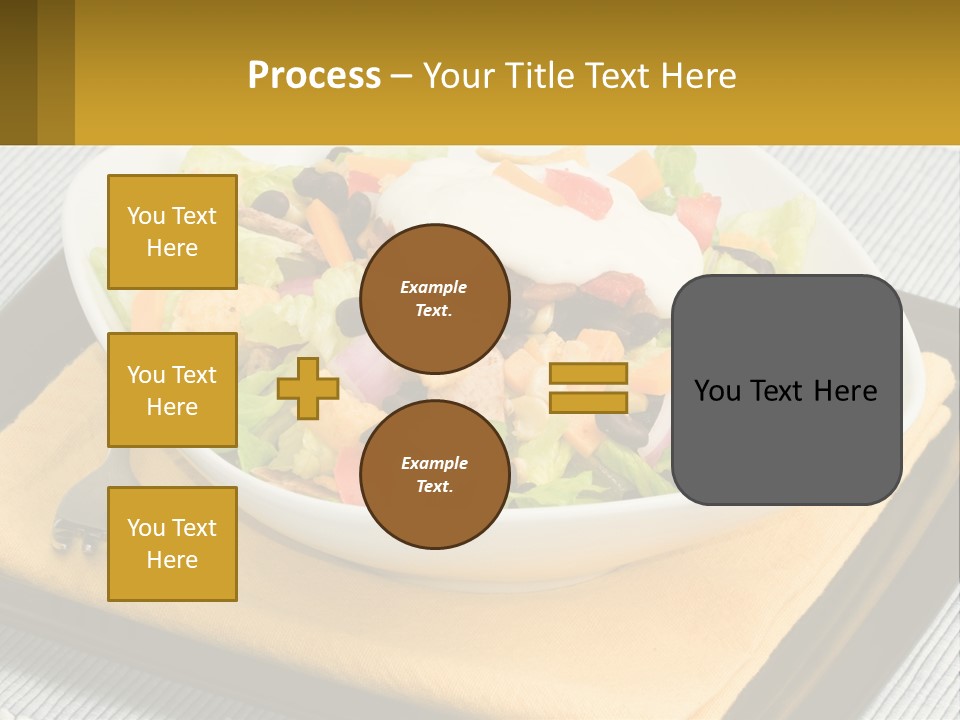 Fork Black Mexican PowerPoint Template