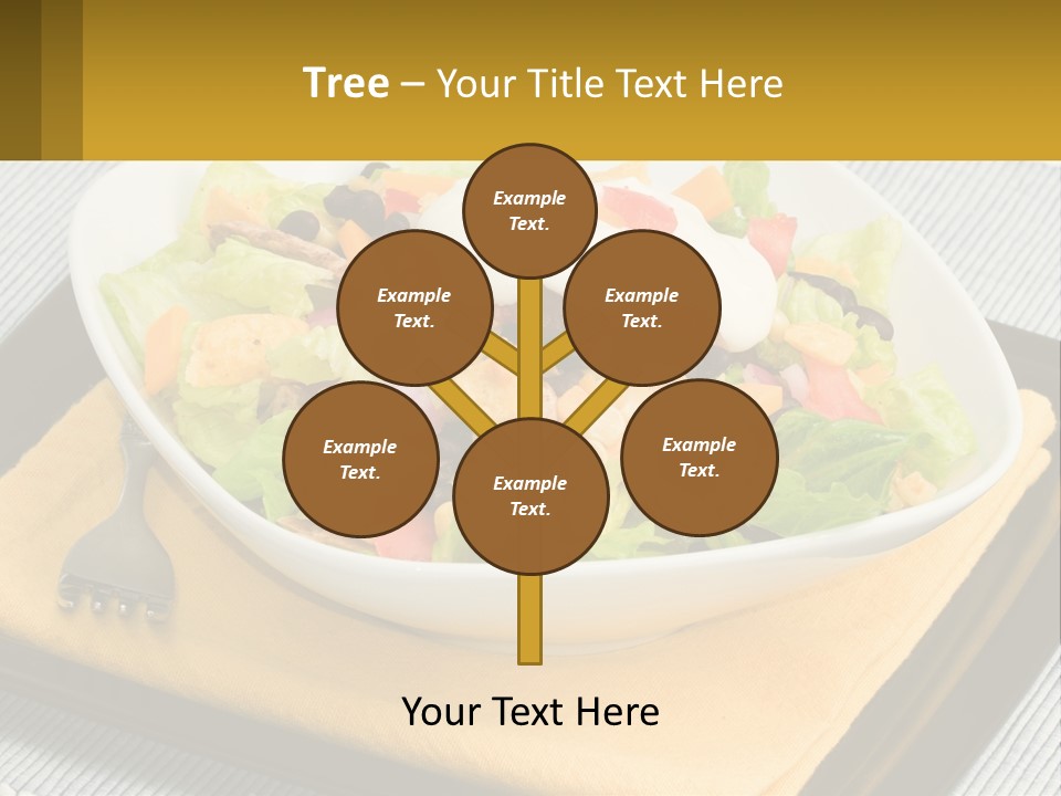 Fork Black Mexican PowerPoint Template