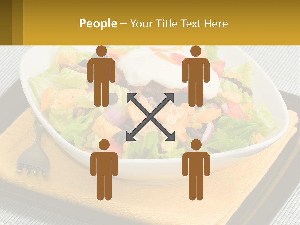 Fork Black Mexican PowerPoint Template