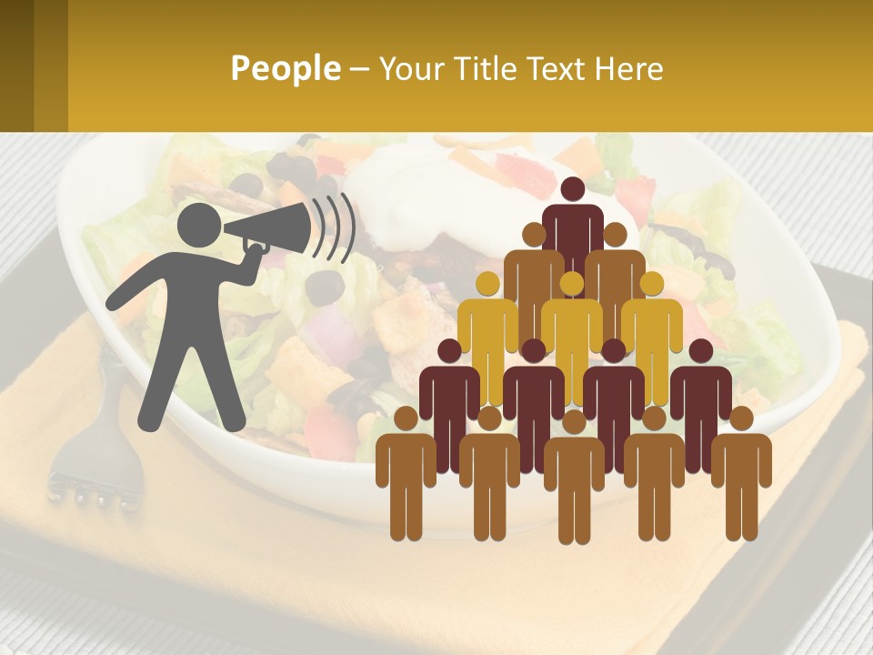 Fork Black Mexican PowerPoint Template