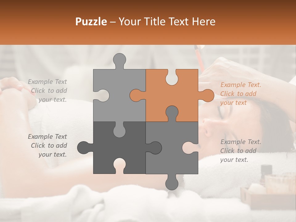 Attractive Oil Ear PowerPoint Template