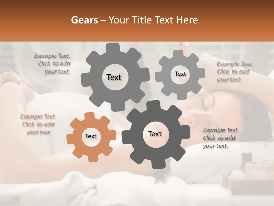 Attractive Oil Ear PowerPoint Template