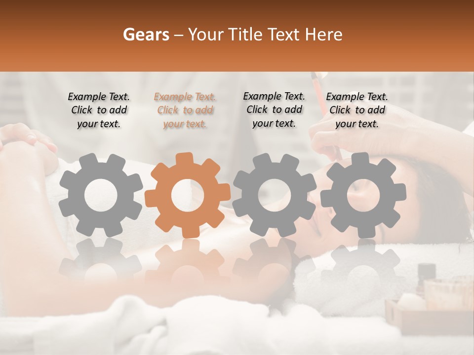 Attractive Oil Ear PowerPoint Template