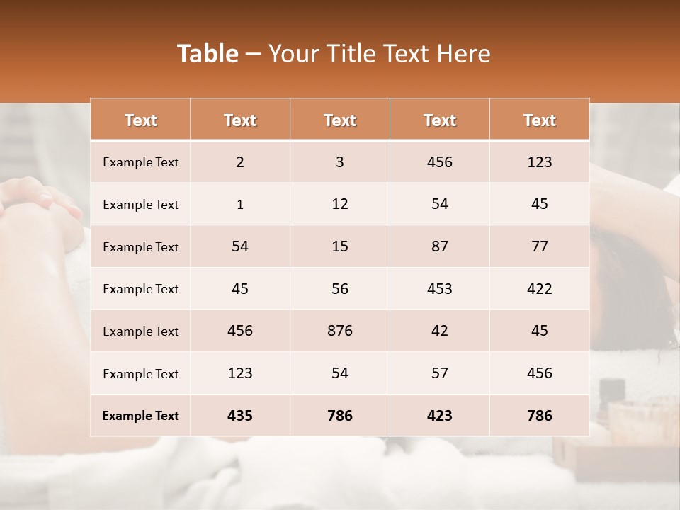 Attractive Oil Ear PowerPoint Template