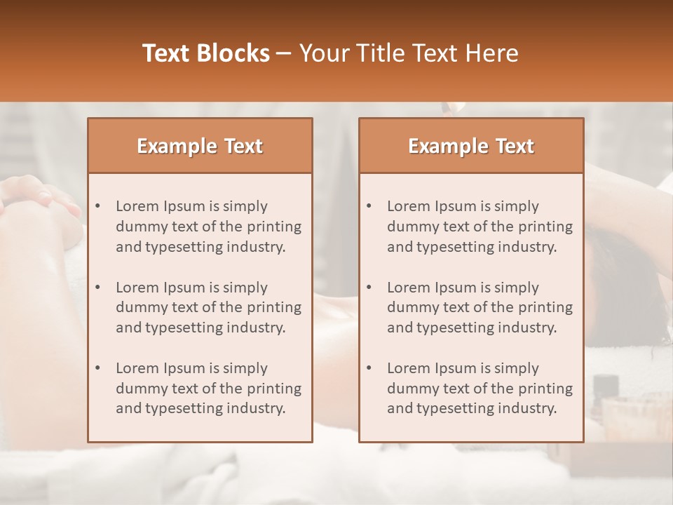 Attractive Oil Ear PowerPoint Template