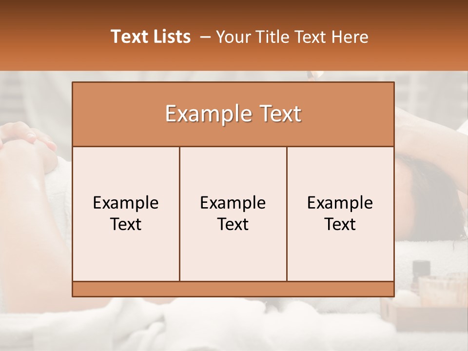 Attractive Oil Ear PowerPoint Template