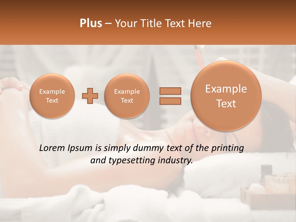 Attractive Oil Ear PowerPoint Template