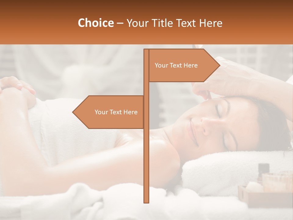 Attractive Oil Ear PowerPoint Template