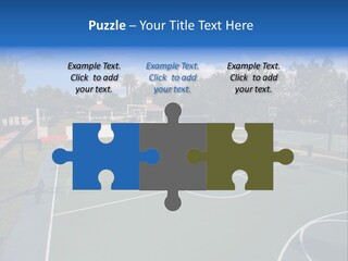 Town Texture Playground PowerPoint Template