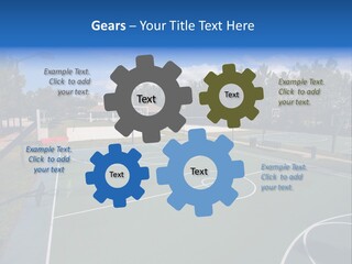 Town Texture Playground PowerPoint Template